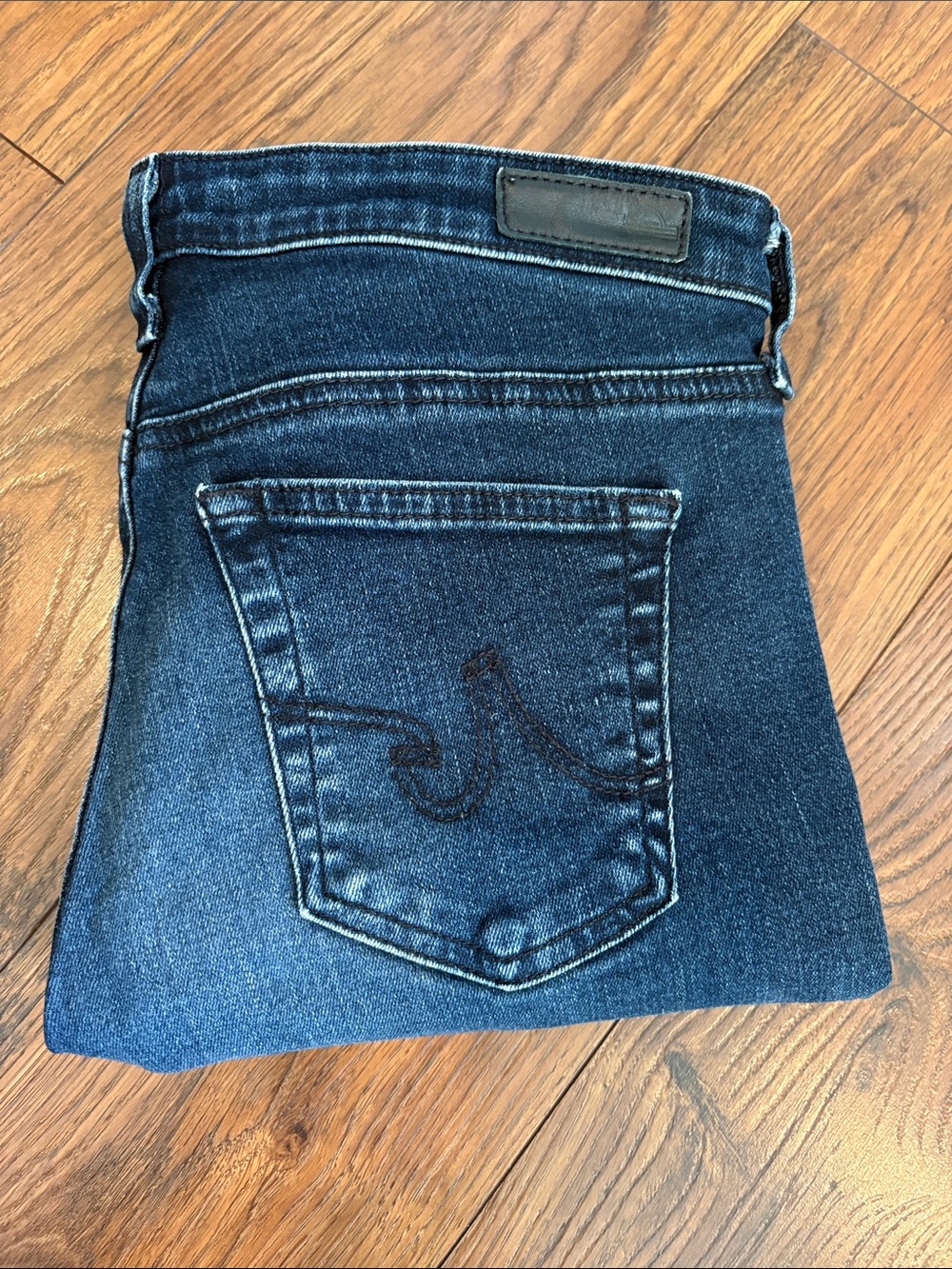 AG Adriano Goldschmied Legging Ankle Dark Indigo Super Skinny Jeans